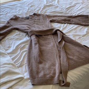 Express sweater dress